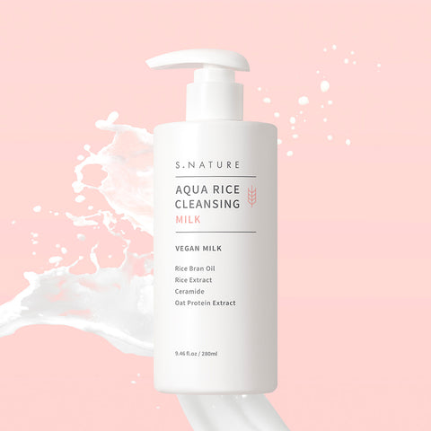 S.Nature Aqua Rice Cleansing Milk 280ml