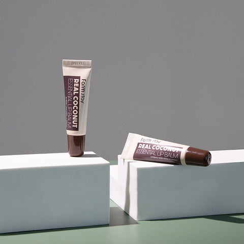 Farmstay High Moisture Essential Lip Balm 10ml (2 pack)