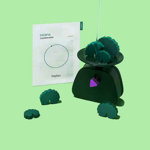 Beplain Cicaful Calming Mask (10 Sheets)