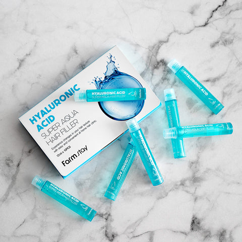 Farmstay Hyaluronic Acid Super Aqua Hair Filler 13ml x 10