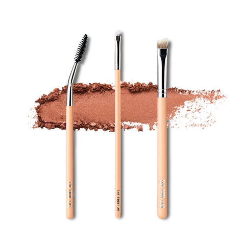 The Tool Lab Perfect Eyebrow Brush Set (3-Piece)