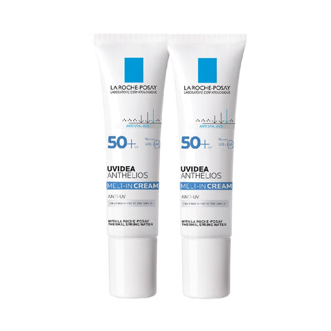 La Roche-Posay UVIDEA Anthelios Melt-In Cream Daily Moisturizing Sunscreen 30ml (2 Pack)