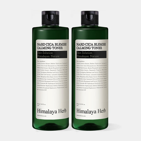 Nard Cica Blemish Calming Toner 500ml (2 Pack)