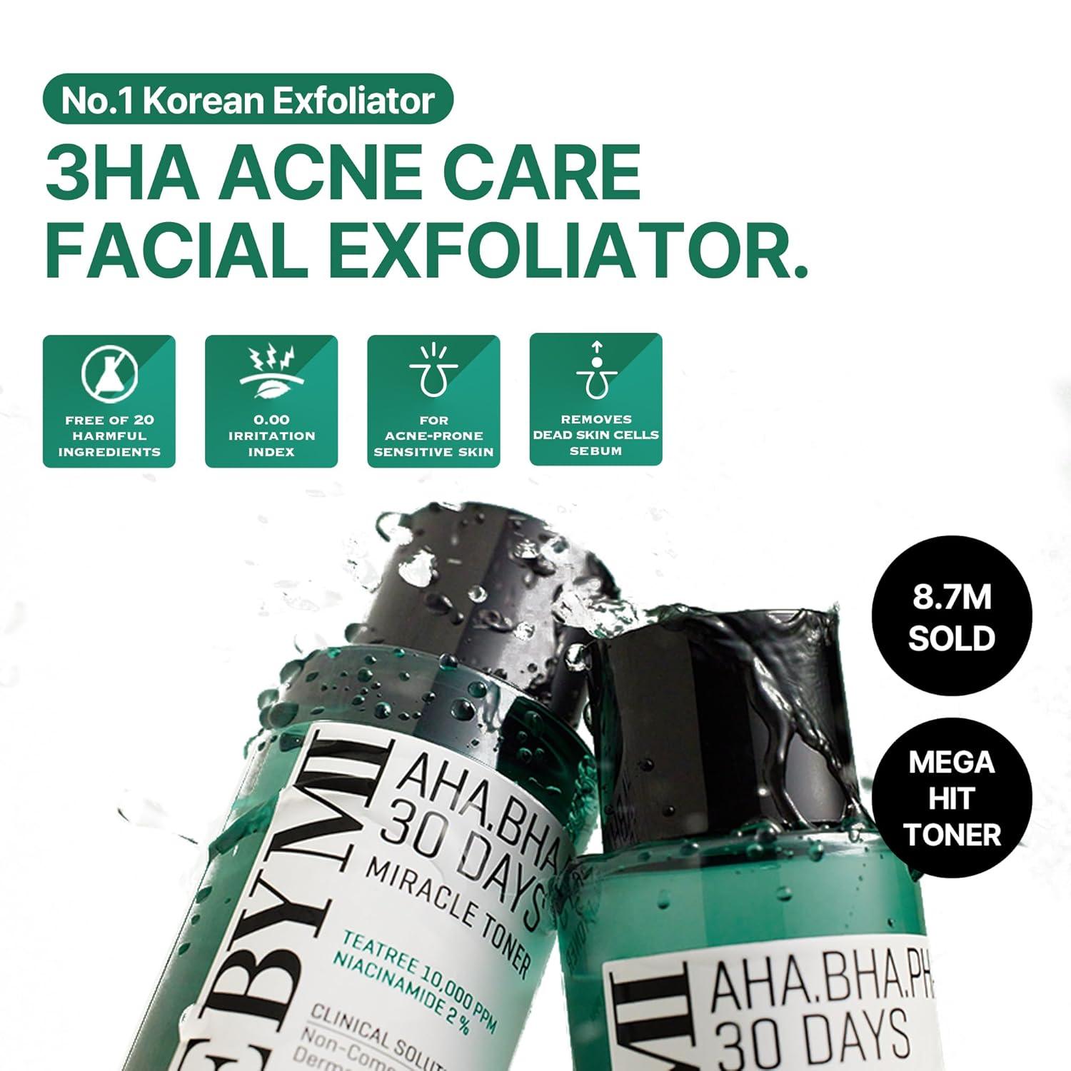 Soonsu Beauty AHA BHA PHA 30 days Miracle Toner side view
