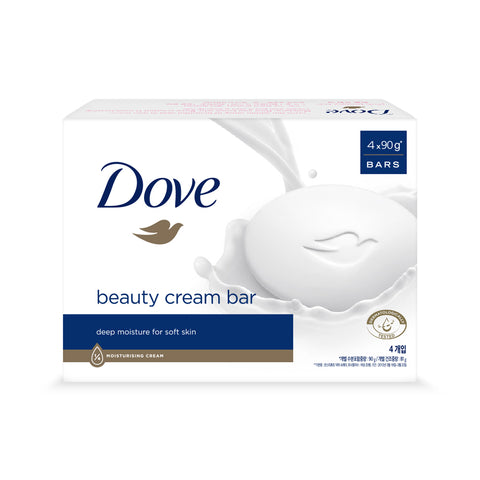 Dove x FIFA Edition Vegan Beauty Bar 90g 4-bar pack x2 (Beauty Cream) + 4-bar pack x2 (Pink Beauty Bar)