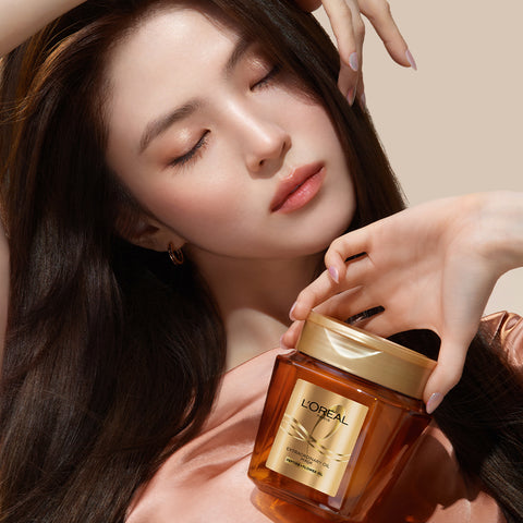 L'Oreal Paris Extraordinary Oil Silk Mask Pack 250ml + Extraordinary Oil Airy Silk 100ml