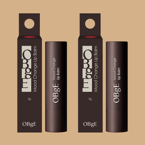 OBGE Mood Change Lip Balm 3g (2 pack)