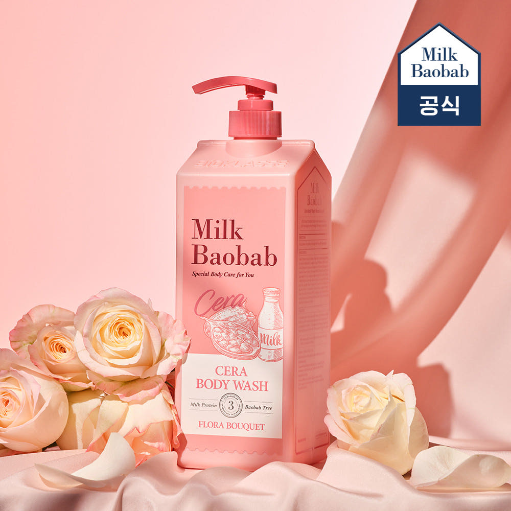 Milk Baobab Cera Body Wash Flora Bouquet, 1.2L