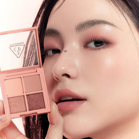 3CE Mini Multi Eye Color Palette - ALMOND FUDGE