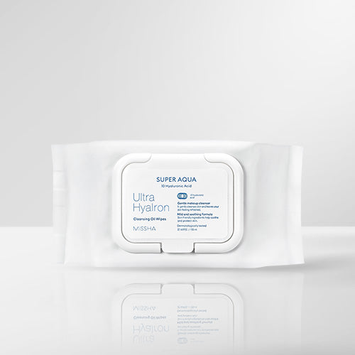 MISSHA Super Aqua Ultra Hyalon Cleansing Oil Tissue 70 sheets (2 pack)