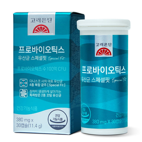 Koreaeundan Probiotics Special Fit 10 Billion CFU (380 mg x 30 Capsules) (2 Pack)