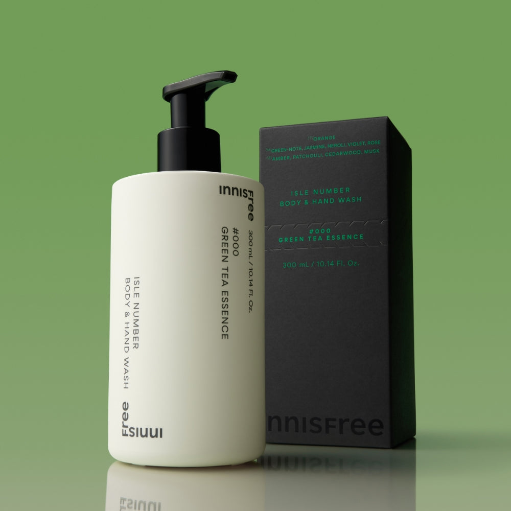 Innisfree Ail Number Body and Hand Wash (Green Tea Essence) 300ml