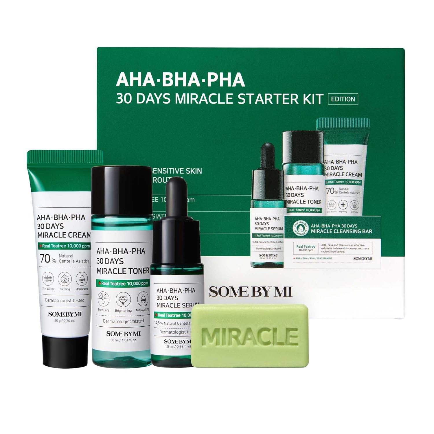 Somebymi AHA BHA PHA 30 Days Miracle Starter Kit | Soonsu Beauty