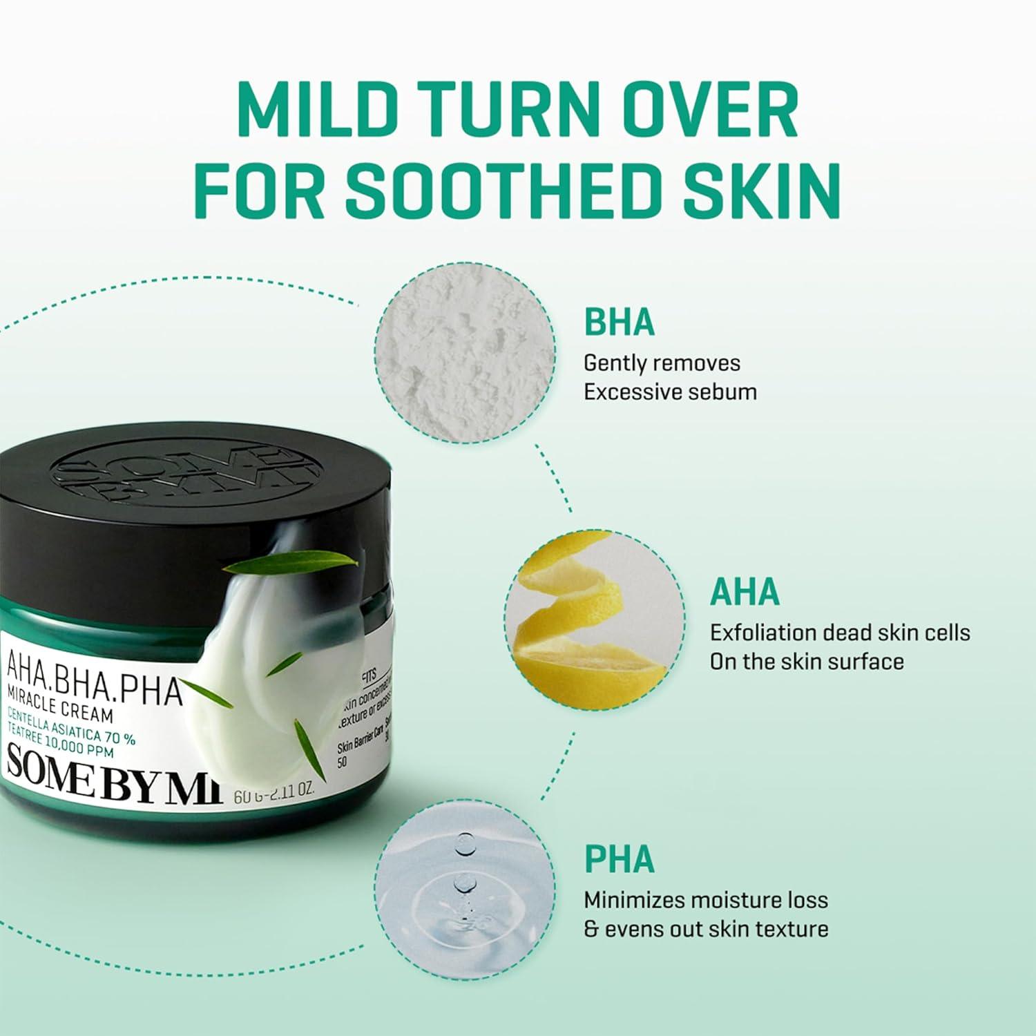 Soonsu Beauty AHA BHA PHA 30 Days Miracle Cream texture close-up