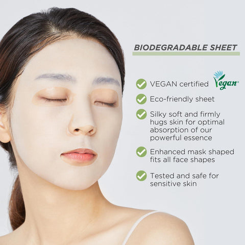 Soonsu Beauty Teatree Essential Mask side view