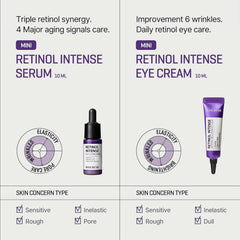Soonsu Beauty Retinol Intense Trial Kit packaging design