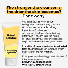 Soonsu Beauty No.2 Deep Clean Fresh Cream Cleanser application use