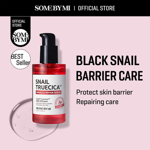 Soonsu Beauty Snail Truecica Miracle Repair Serum texture close-up