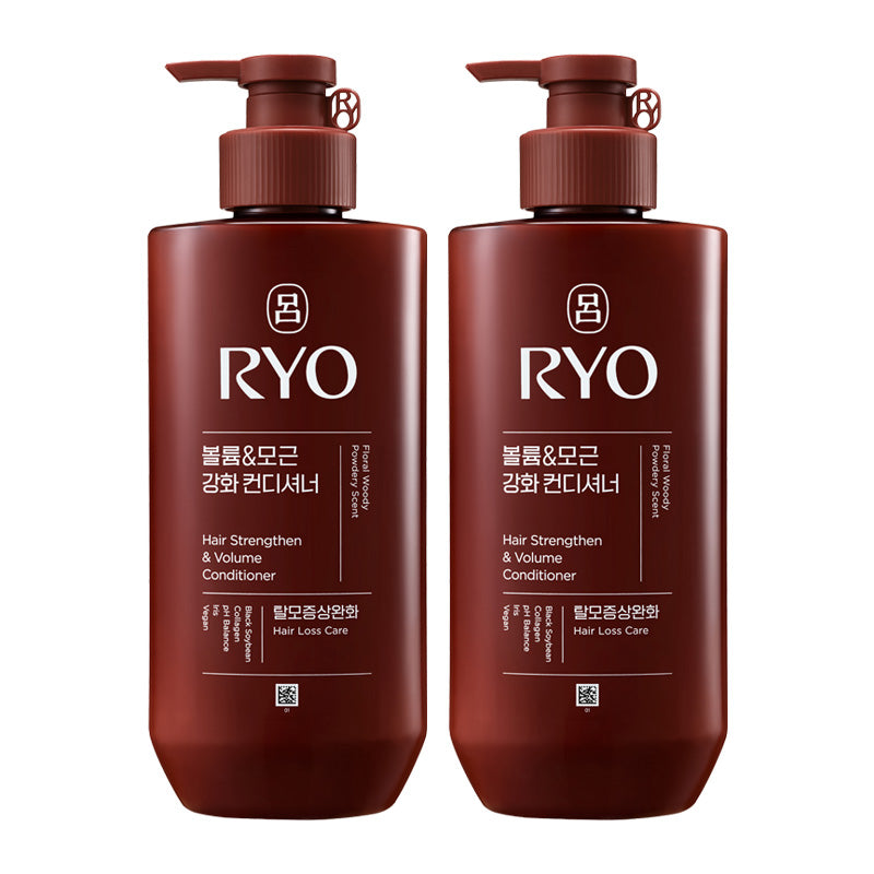 Ryo Heukwoon Volume Root-Strengthening Conditioner 480ml (2 Pack)