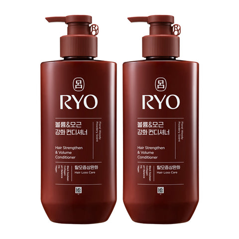 Ryo Heukwoon Volume Root-Strengthening Conditioner 480ml (2 Pack)
