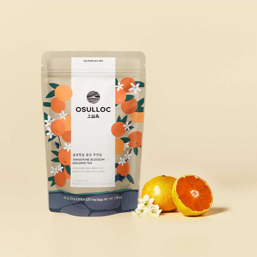 OSULLOC Ujatdam Tangerine Blossom Pyramid Tea Bags 20P 36g