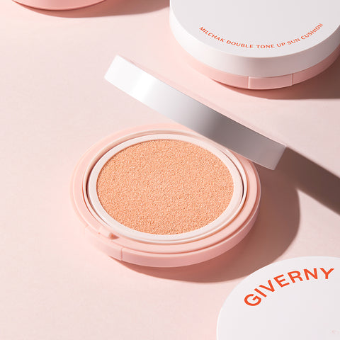 Giverny Close-Fit Double Tone-Up Sun Cushion 25g