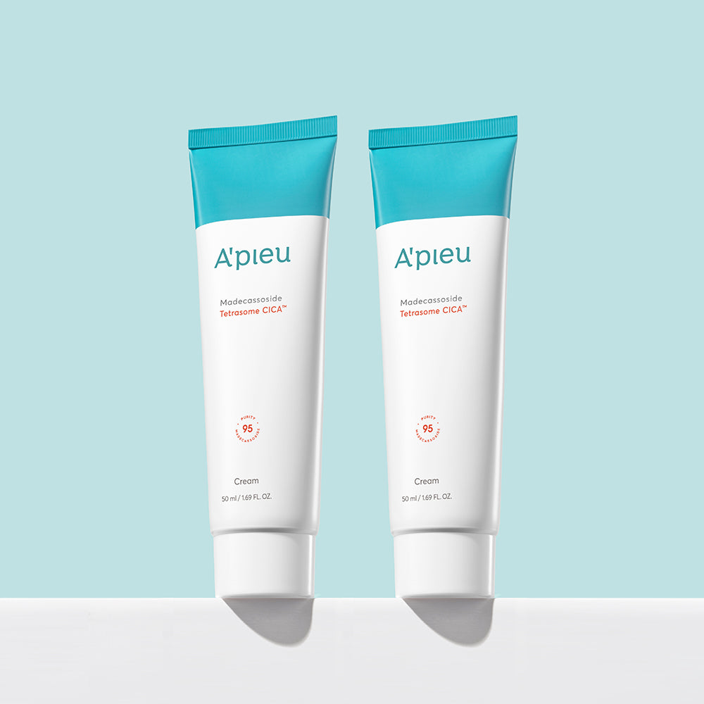 A'PIEU Madecassoside Tetrasome Cica Cream 50ml (2 Pack)