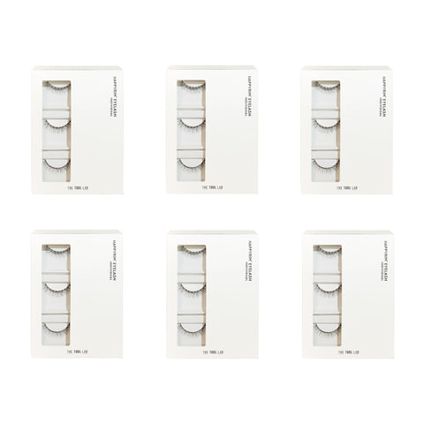 The Tool Lab Happy Rim 2nd Strand Faux Partial Eyelashes (6 Pack) (18 Pairs)