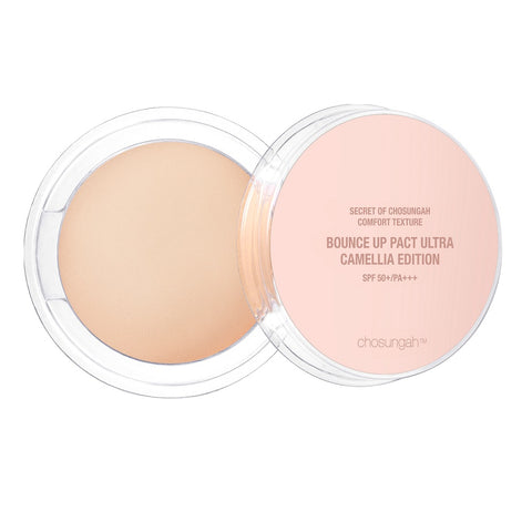 Chosungah Beauty Bounce Up Pact Ultra Camellia Edition (1 Compact + 3 Refills)