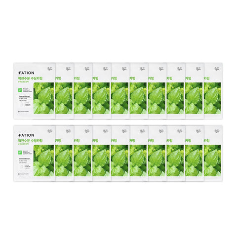 FATION Real Fit 30-Sheet Gift Set (Houttuynia / Rice Bran / Collagen)