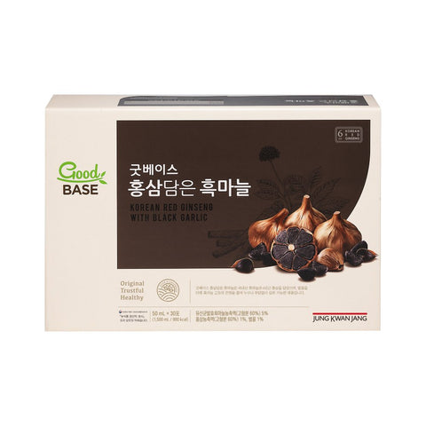 JungKwanJang Good Base Red Ginseng with Black Garlic 50ml (30 Pouches)