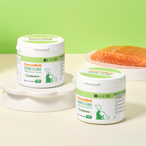Chongkundang CarrotBell Probiotic Cubes for Dogs & Cats Chicken Breast 50g