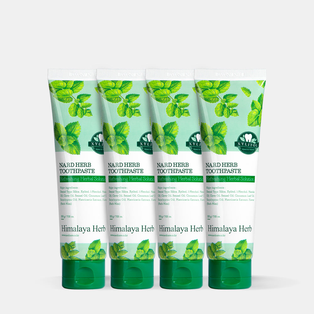 Nard Bad Breath Care Toothpaste 200g (4 Pack)