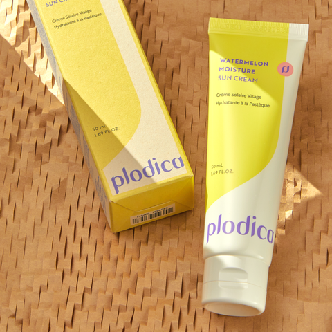Plodica Vegan Watermelon Moisture Sun Cream 50ml (SPF50+ PA++++)
