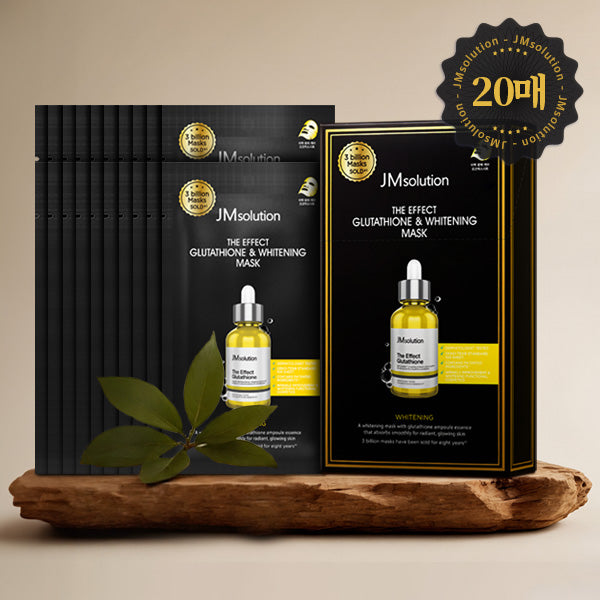JM Solution The Effect Glutathione & Whitening Mask 24ml 10P (2 Pack)