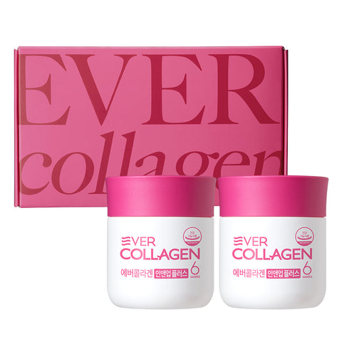 Newtree Ever Collagen In & Up Plus 12-Week Gift Set GPH Low-Molecular Tri-Peptide Collagen