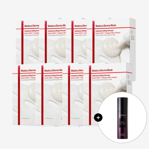 Centellian24 Madeca Derma Mask Intensive Lifting Formula - 10 sheets ¡¿ 8 boxes + Perfection Lotion