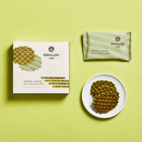 OSULLOC Premium Green Tea Waffle 3-Pack
