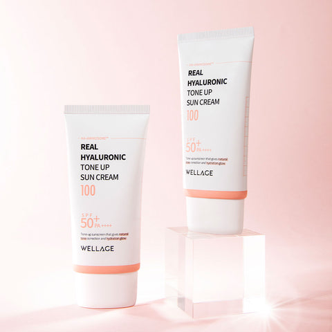 Wellage Real Hyaluronic Tone-Up Sun Cream 50ml