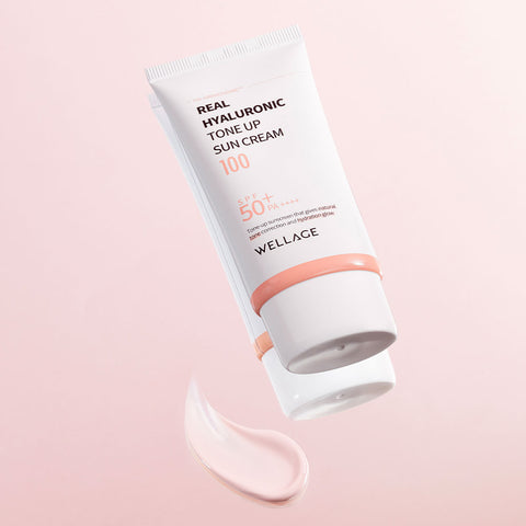 Wellage Real Hyaluronic Tone-Up Sun Cream 50ml