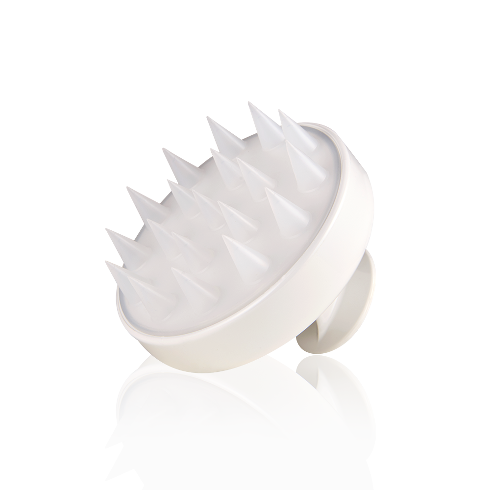 Grafen Edge Finger Scalp Massage Shampoo Brush (White)