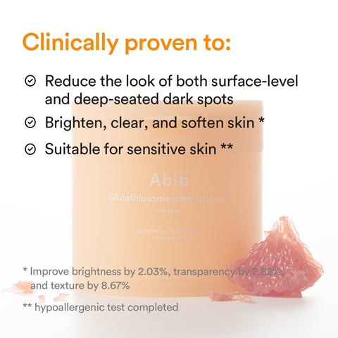 Soonsu Beauty Glutathiosome Dark Spot Pad Vita Touch 60pads texture close-up