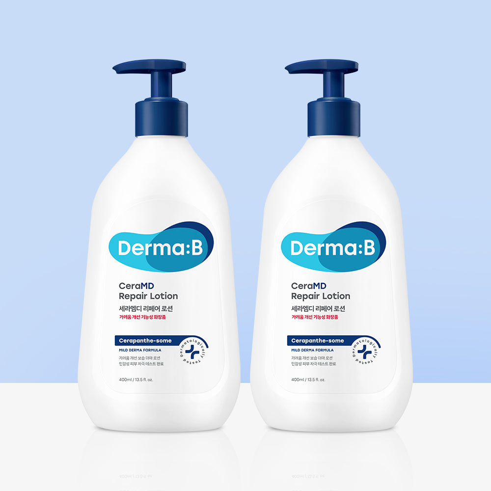 Derma:B Cera MD Repair Lotion 400ml (2 Pack)