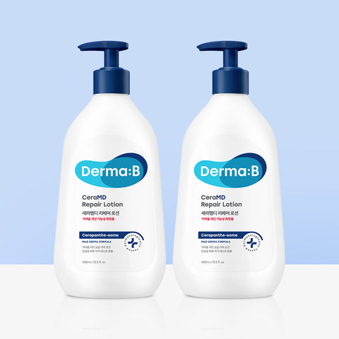Derma:B Cera MD Repair Lotion 400ml (2 Pack)