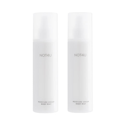 NOT4U Moisture Cream Body Mist - Musk, 200ml (2 Pack)