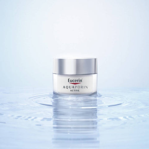 Eucerin Aquaporin Active Moisture Cream for Normal to Combination Skin 50 ml (Pack of 2)