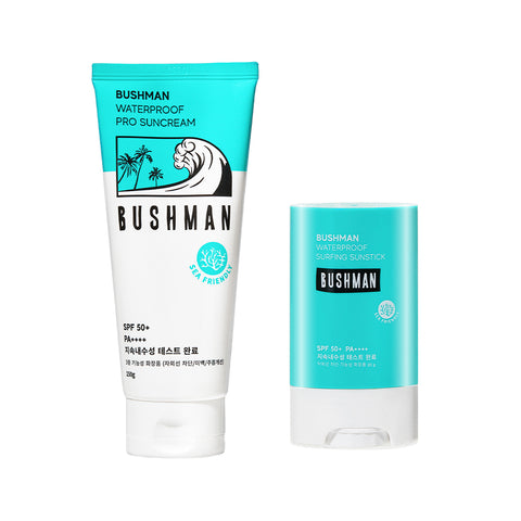 Bushman Waterproof Sunscreen 150g + Sun Stick 20g Set SPF50+ PA++++