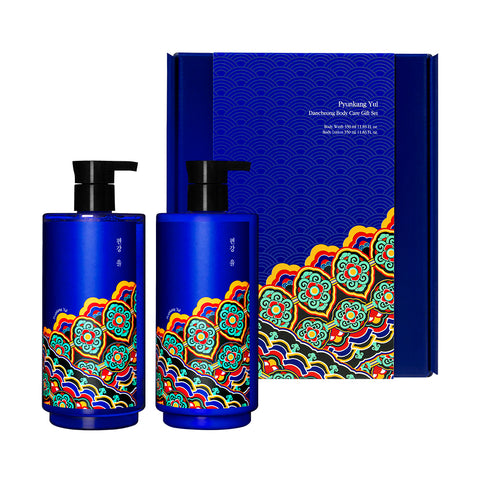 Pyunkang Yul Dancheong Body Wash + Body Lotion 350ml Gift Set