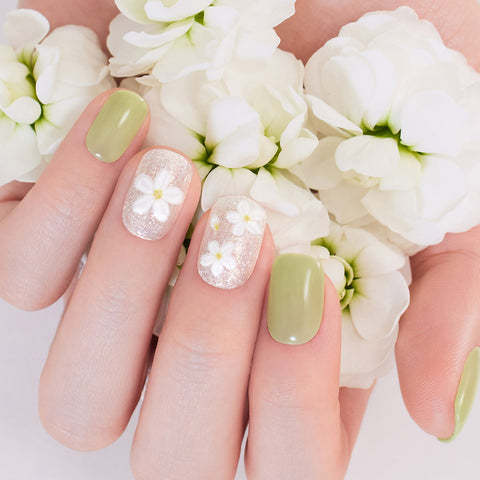 Dashing Diva Magic Press Flowering (Regular Round) Nail Tips
