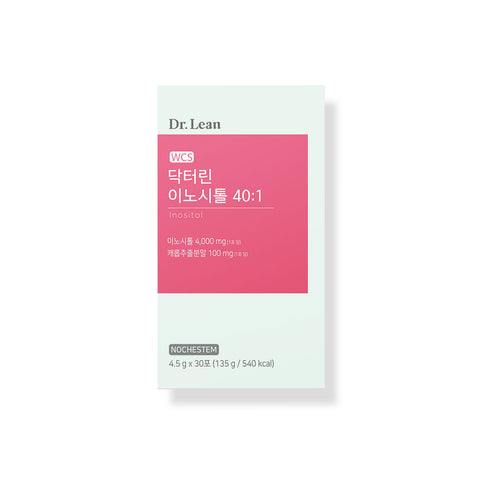 Dr. Lean Inositol 40:1 Myo & D?Chiro Choline & Folic Acid Blend 30 Sachets x 8 (8?Month Supply)